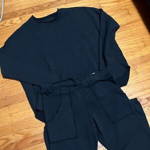 Frank & Eileen Midnight Black Sweat set